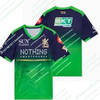 2026 Naujas IPL Karališkųjų Challengers Bengaluru Krepšinio Komandos Džersis Indijos Vyrų Laisvalaikio Sportinis 3D Spausdinimo Suaugusiųjų Šeimos Berniukų Gerbėjų Džersis L blue
