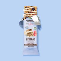 PPAEBAR Tikro šokolado baltymų batonėlis #Graikiškas jogurtas 40g 40g white