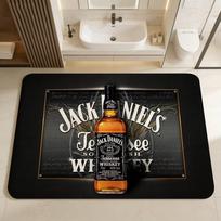 J-Jack D-Daniels LOGO Grindų kilimėlis Nordic stiliaus Namų durų kilimėlis Vonios-tualeto kilimėliai Miegamojo viešbučio dekoravimo kilimėlis 60cm x 90cm
