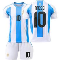 2425 Argentinos namų Nr. 10 Messi Futbolo Džersis Nr. 11 Di Maria Džersio Kostiumas Vaikams ir Suaugusiems M
