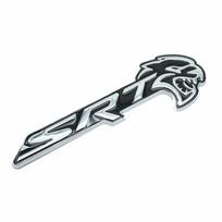 SRT Hellcat Leopardas Galvos Logotipas Automobilio Lipdukas Dodge, Jeep ir Chrysler Grand Cherokee SRT Standard black