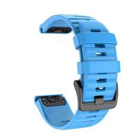 20 26 22mm Strap For Garmin Fenix 7 7X 7S 6S 6 6X Pro 5S 5 5X Plus Epix Pro Silicone Quick Release Watch Easyfit Wrist Band 22mm Fenix 6 5 Plus mėlyna