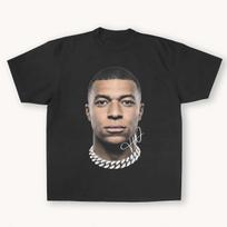 Diktatorius Mbappe Vidurinis Pirštas Marškinėliai Propagandinio Stiliaus Futbolo Grafinis Marškinėlis 2026 Vasaros Unisex Medvilniniai Marškinėliai Gatvės Apranga Y2k M gray