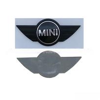 1 vnt. Mini Works Cooper F54 F55 F56 F57 F60 R50 R52 R53 R55 R56 R57 R Automobilio grotelių priekinis galinis logotipas Automobilio emblema Lipdukas Aksesuaras dymfu11 gray