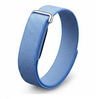 Woven Nylon Loop Watch Strap For Fitbit Air Adjustable  Breathable Sport Replacement Wrist Band Bracelet For Google Fitbit Air For Fitbit Air mėlyna
