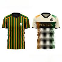 Naujausias VENEZIA futbolo marškinėlis sirgaliams Laisvas Patogus Madingas ir Populiarus Futbolo T-shirt 6XL black