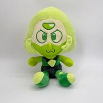 Steven Universe Pliušinis žaislas Lapis Lazuli Peridot Minkštas kimštas animacinis personažas Lėlė Kolekcionuojamas namų papuošalas Gimtadienio dovana animacijos gerbėjams ir vaikams 25cm žalia