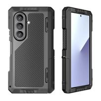 For Samsung Z Fold 8 Ultra Z Fold 8 Metal Aluminum Case Heavy Duty Shockproof Cover Buiilt-in Screen Protector Magnetic Ring aluminum&Case & Holder&Galaxy Z Fold 8 juoda