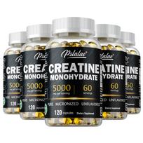 Pslalae - Kreatino Monohidrato Kapsulės - Suteikia 5000 mg kreatino - energija 120*5