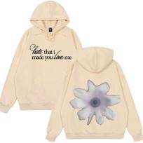 Ariana Grande Hate That I Made You Love Me 2026 Print Hoodies Men Women Fashion Hip Hop Pullover Casual Oversized Sweatshirts S beige