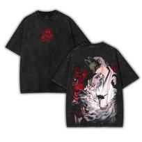 Fox Mask Silent Hill F Shirt, Horror Survival Game 2 Sided Wedding Hinako Ending Shirt 120 black