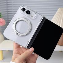 Taikoma Apple ultra sulankstomo ekrano mobiliojo telefono dėklui, skaidrus laipsniškas pakeitimas, iPhoneFold besisukanti atrama, centrinė ašis iphone fold/ultra foldable white