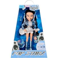 Bratz Pop Starz jadinė mados lėlė su aksesuarais ir papuošalais gray
