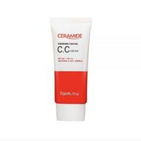FARM STAY keramidinis stangrinamasis veido kremas CC 50g (3 variantai) 1pcs white