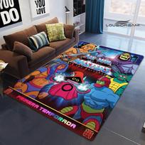 Anime Visatos Valdovas HE-MAN Spausdintas Kilimas Vaikų Žaidimų Kilimas Svetainės Miegamojo Gražus Kilimas Fotografijos Rekvizitas 50x80cm