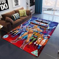 Anime Visatos Valdovas HE-MAN Spausdintas Kilimas Vaikų Žaidimų Kilimas Svetainės Miegamojo Gražus Kilimas Fotografijos Rekvizitas 50x80cm