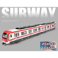 1/87 G1001 greitojo metro traukinio patraukimo atgal jungtis Transporto priemonės modelis Vaikų transporto priemonės Vaikų žaislas 1/87-Size:43*4.5*3.5cm raudona
