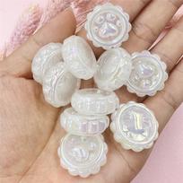 Necklace DIY Cat Paw Bracelet Necklace Making DIY Jewelry Accessories Acrylic Loose Beads MaterialsHandmade Materials Bracelet  Pendant Accessories balta
