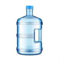 Vandens konteineriai ąsotis butelis nešiojamas kibiras su užsukamu dangteliu talpa maistui gaminti 5L white