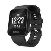 Dirželis Garmin Forerunner 35 30 išmaniajam laikrodžiui, pakaitinis apyrankės laikrodžio dirželis, silikoninis minkštas dirželis, apyrankė, naujas juoda