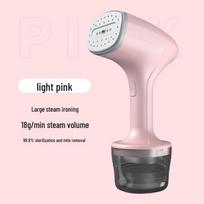 Nešiojamas rankinis drabužių garintuvas: Mini kelioninis garinis lygintuvas-šepetys namams ir naudojimui užsienyje European Plug 220V white