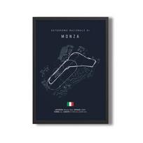 Formulė 1 Imola Monako Trasos Sienų Meno Plakatai Pasaulio Formulės Lenktynių Žemėlapis Kambario Dekoravimas Drobė Tapyba Paveikslai Spaudas Meno kūrinys 8X12inch 20x30cm