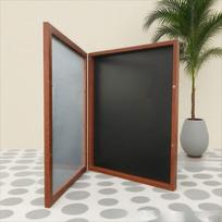 Marškinėlių rėmelis Vitrina Šešėlių dėžutė Medinis Sportinių marškinėlių organizatorius Apsauga futbolui 11inchx14inch_Walnut gray