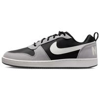 Nike Court Borough Low Premium Juodi Pilki Balti Vyriški Sportbačiai Matinio Sidabro 844881-005 44.5 black