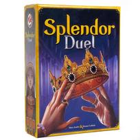 Splendor Duel Mini Stalo Žaidimas Strategija Vaikams ir Suaugusiems Smagus Šeimos Žaidimų Vakaras Pramogos Susibūrimams ir Vakarėliams gray