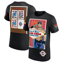 Vasariniai nauji WWE vyriški juodi John Cena Farewell Tour 2025 Las Vegas marškinėliai gatvės vakarėliui, plius dydžio vyriški ir moteriški viršutiniai marškinėliai L gray