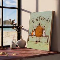 Sam Toft Meno Klasikinių Filmų Plakatai Išgalvotas Sienų Lipdukas Svetainei Drobės Spaudiniai Baro Dekoravimas Kambario Sienų Dekoravimas 40*60cm No Frame