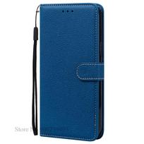 8/8 Pro dėklas Oneplus 8 dėklui Piniginė Odinis Atverčiamas Dangtelis Oneplus 8 Pro dėklui Stovas Knyga Fundas One Plus 8 Pro dangteliui Etui For Oneplus 8 tamsiai mėlyna spalva