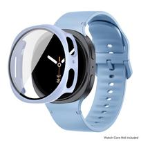 Dėklas + dirželis „Samsung Galaxy Watch 8“ (44 mm, 40 mm), sportinis riešo dirželis, apyrankės pakaitalas, „Correa“ apyrankė + dangtelis + stiklinė „Galaxy Watch 8“ dirželiai Watch 8 40mm (20mm) black