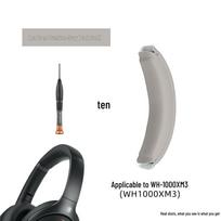 Sony XM3/1000XM3 Galvos juostos dangtelis ir atsarginio paminkštinimo priedai gray