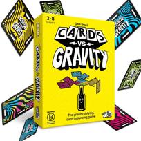 Kortos prieš Gravitaciją Ultimate Stacking Balancing Card Stalo Žaidimas Šeimos Šventėms Linksmas black