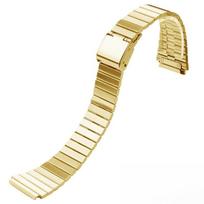 dėl Casio retro mažo kvadratinio A159W-N1 A158WA A168 f91w AE1200 1300 metalinio nerūdijančio plieno mažo auksinio laikrodžio su 18mm 13mm beige