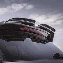 Skirta „Oettinger“ stogo aptakų prailginimo sklendėms galinis sparnas Tinka VW Golf VII MK7 7.5 R GTI GTD R-LINE E-GOLF blizgus juodas Gloss Black 2 white