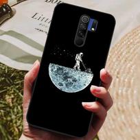 Skirta Xiaomi Redmi 9 dėklas Katė Gėlė vilkas Dangtelis Silikoninis dėklas Skirta Redmi 9 redmi9 Dangtelis Buferis 6.53  Atsparus smūgiams telefono Coque dėklas for Redmi 9