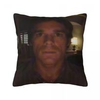 Lova Dekoras Dexter Morgan Harry's Code Pagalvės užvalkalai Prekės Pagalvės užvalkalas Kvadratinis Daugelio dydžių 12x12Inch brown