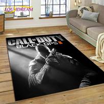 Call of Duty Karinis žaidimas Žaidėjas COD Kilimas kilimėlis Miegamojo svetainės Namų sofos dekoravimui, Vaikų žaidimų didelis dekoras Grindų kilimėlis Dovana 40x60cm( 15x23in )