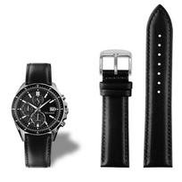 Originalios odos laikrodžio apyrankė Casio Green Water Ghost Swordfish EFV-600CL MDV-106 MDV-107 EFR-539L laikrodžio priedams 20mm 22mm 22mm black