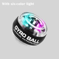 Powerball Gyro Wrist Trainer Forearm Exerciser Hand Grip Strength Booster Muscle Fitness Equipment Gyroscope Power Ball white
