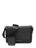 Michael Kors Rankinė su ilgu dirželiu tamsiai pilka / juoda