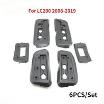 1 Set Car Roof Luggage Rack Gasket Rubber Waterproof Pad For Toyota Land Cruiser 200 08-19 Prado LC120 FJ120 03-09 Fj150 10-17 ForPrado Fj150 10-17 black