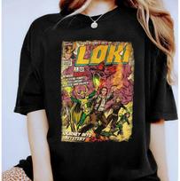 Marvel Loki Laufeyson 965 Marškinėliai, Klastos Dievo Unisex Marškinėliai L brown