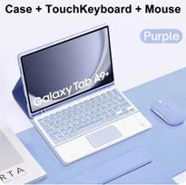 Planšetinio kompiuterio dėklas su klaviatūra, skirtas Samsung Galaxy Tab A9 Plus 11 colių, nuimamu klaviatūros dėklu, skirtas Samsung Tab A9+ SM-X210N/X216B Funda English keyboard