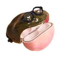 Negražus varlės ausinių dėklas, skirtas AirPods 1/2/3/4/Pro 1/2/3, Bluetooth suderinamas, belaidžių ausinių įkrovimo dėklo dangtelis, ausinių apsauginis apvalkalas for AirPods Pro  K