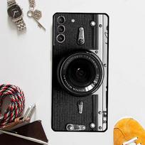 Retro Kameros Vintažinis dėklas Samsung Galaxy S24 Ultra S23 S22 S21 Plus S20 FE S8 S9 S10 Note 10 20 Ultra Galaxy S20