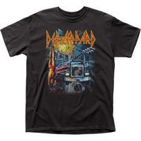 Def Leppard Box Set Mens T Shirt Music Classic Concert Rock Band Tee New Black S black