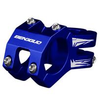 31.8 Kamienas Trumpas Vairo Kamienas Aliuminio Lydinio MTB Dviračio Vairo Kamienas Daugumai Dviračių Road Bike MTB BMX Fixie Gear mėlyna